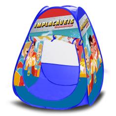 Barraca Iglu Casinha Infantil Heróis Implacáveis - Samba Toys