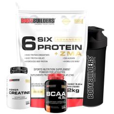 Kit Whey Protein Iso Protein 2kg + Optimum Isolate Protein 2kg Refil - Bodybuilders-Unissex