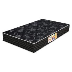 Colchão Solteiro Gazin 88x24x188cm - Densidade D40 Cr405a Preto