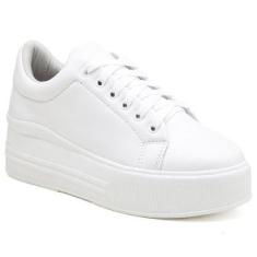 Tênis Casual Feminino Flatform Cano Baixo Conforto Dia a Dia-Feminino