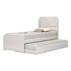 Cama de Solteiro Bibox Luiza com auxiliar - Vitamov 0420810