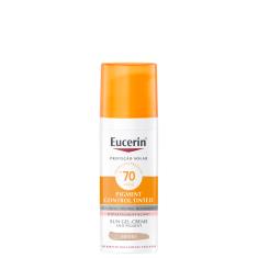 Eucerin Sun Pigment Control Tinted FPS70 Médio  - Protetor Solar Facial 50ml