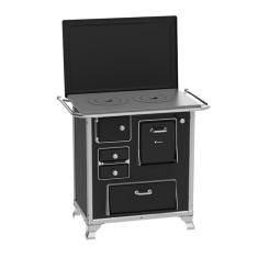 Fogao a Lenha N 0 Gab Preto com Tampa