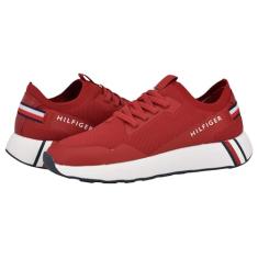 Tommy Hilfiger Tênis feminino Arosa, Vermelho 610, 35