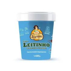 Pasta De Amendoim Leitinho Com Whey Protein 450G La Ganexa