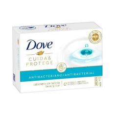 Sabonete Antibacteriano Cuida & Protege Dove 90g, 1, 90g