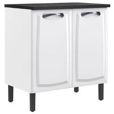 Balcão New Premium 2 Portas para Cozinha Itatiaia Cor - Branco