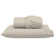 Jogo de Cama 400 Fios Solteiro 2 Peças em Ponto Palito - Charme do Lar