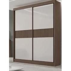 Guarda Roupas Santorini Ripado 2Pts 100% MDF DDoro Móveis - D Doro Móv