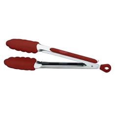Pegador Universal Em Silicone Vermelho 27 cm