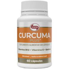 Curcuma Plus 500Mg 60 Cápsulas Vitafor