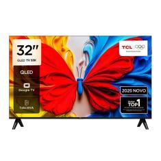 Smart TV 32 Polegadas FHD 32S5K QLED Dolby Audio TCL Preto Bivolt
