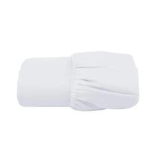 Lençol Avulso Queen C/ Elástico Premium Plus 100% Algodão Estamparia - Branco