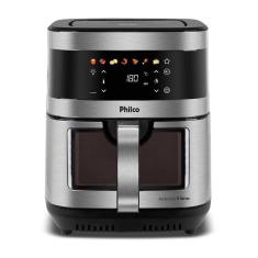 Air Fryer Philco 9L Visor Glass Painel Digital PAF90C 220V