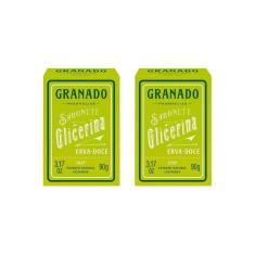 Sabonete Granado 90G Glicerina Erva Doce-Kit C/2Un