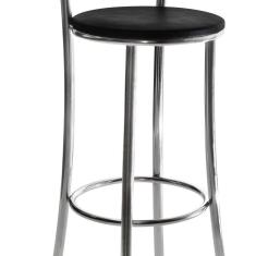 Banqueta Alta com Junco para Bancada Preto