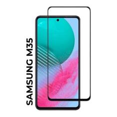 Capa Aveludada + 2 Película Vidro 3D Compatível Samsung M35 - DB, Some