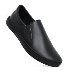 Tênis Sapatênis Slip On Casual Iate Sem Cadarço Calce Fácil Leve Confo
