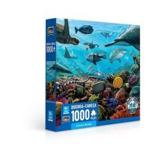 Quebra-Cabeça Puzzle 1000 Peças Criaturas Marinhas - Toyster
