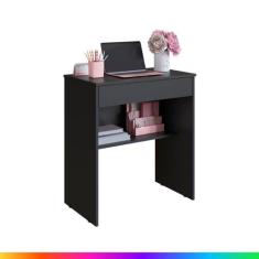 Mesa Para Computador com 1 Gaveta Ideal Para Estudar ou Trabalhar Resi