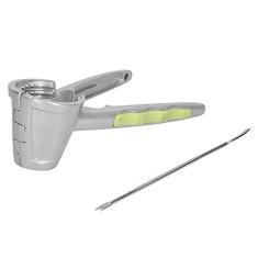 Biscoito de Noz-pecã, Quebra-Nozes, Com Agulha de Noz, Ferramenta para Biscoito de Castanha Resistente, Alicate para Nozes, Noz-pecã, Avelãs ou Outras Nozes (Amarelo)