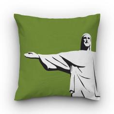 Capa de almofada VivaIN verde Cristo