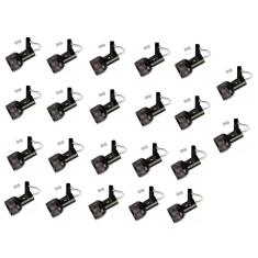 Kit 22 Spot Trilho Perfilado Eletro calha Par20 Bulbo OL1