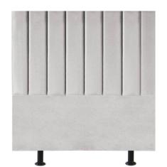 Cabeceira Estofada Cama Box Casal 140 cm Karla Suede - Tatite Decor, C