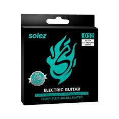 Encordoamento Guitarra 0,12 SLG12 Solez