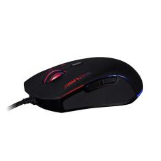 Mouse Gamer Multilaser MO276 3200DPI 6 Botões USB Led Preto