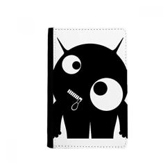 Bolsa de cartão para carteira com porta-passaporte de alienígena monstro alienígena do universo Notecase Burse, Multicolor