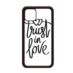 Capa Trust in Love para iPhone 11 Pro Max para Apple Mobile Case Shell