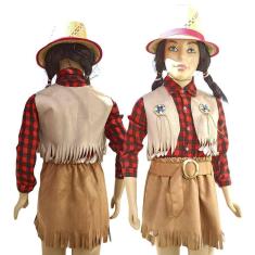 Saia Country Infantil para Fantasias - Extra Festas