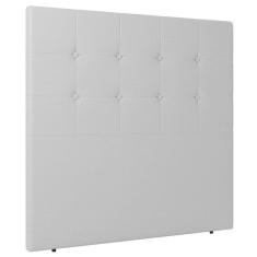 Cabeceira Cama Box Casal Luana 140cm Sintético Branco - Abmaza