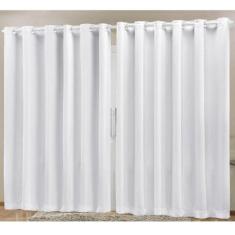 Cortina Blackout em Tecido Prime 3,00 m x 2,70 m - Gelo - Bella Vita