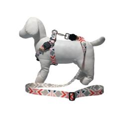 Coleira peitoral para cachorro com guia modelo americano - Facepet, CO