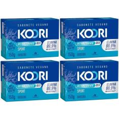 4UN Sabonete Vegetal Koori Antibac Sport Barra 150g Davene