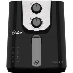 Fritadeira Elétrica Sem Óleo Oster Black Perform 4,5L, Preto e Inox, 1