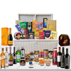 Cesta De Natal Premium MONTPELLIER com 39 Itens Natal 2025