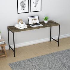 Escrivaninha Mesa Escritório Active 150cm Industrial Yescasa Carvalho 