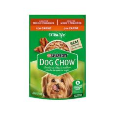 Ração Úmida para Cachorro Adulto Sachê Dog Chow - ExtraLife Carne 100g