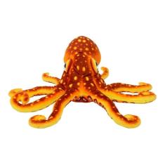 Polvo Realista Laranja 36Cm - Pelúcia