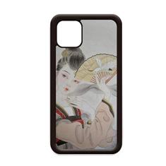 Beleza dobrável com pintura chinesa para iPhone 11 Pro Max capa para celular Apple