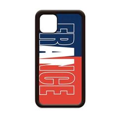Capa com nome da bandeira da França para iPhone 11 Pro Max para Apple Mobile Case