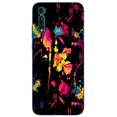 Capa Adesivo Skin206 Verso Para Motorola Moto G8 Power Lite