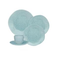 Aparelho De Jantar E Chá Oxford 20 Peças Blue Bay Ra20-9507