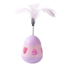 Cat Supplies Cat Toys Brinquedo Com Quebra-cabeça de Alimentador Lento de Penas para Estimulação Mental e Maior Interação Design Estável Feito Com Excelente Material Pp (gato