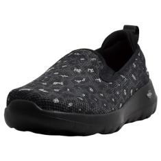 Skechers Tênis feminino Go Walk Joy-Fiery, Preto/preto, 38