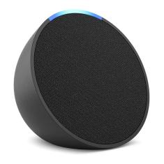 Echo Pop Amazon C/Alexa Smart Speaker Compacto C/Som Envolvente Preto