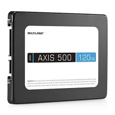 Ssd Multilaser 2, 5 Pol. 120Gb Axis 500 - Gravação 500 Mb/S - SS100